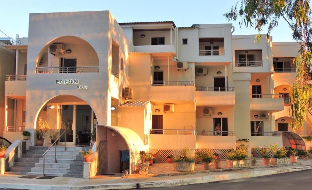 Egeon Rooms And Studios Georgioupoli Buitenkant foto